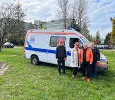Zakupiliśmy kolejny Ambulans na potrzeby walczącej Ukrainy